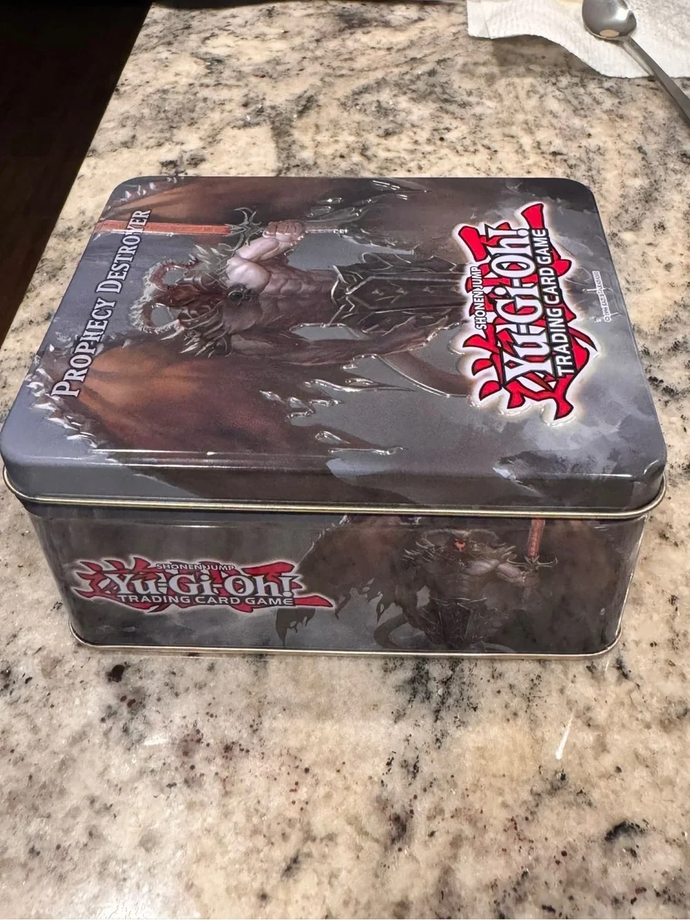Yu-Gi-Oh! Cards & Prophecy Destroyer Collectible Tin - Black/Brown